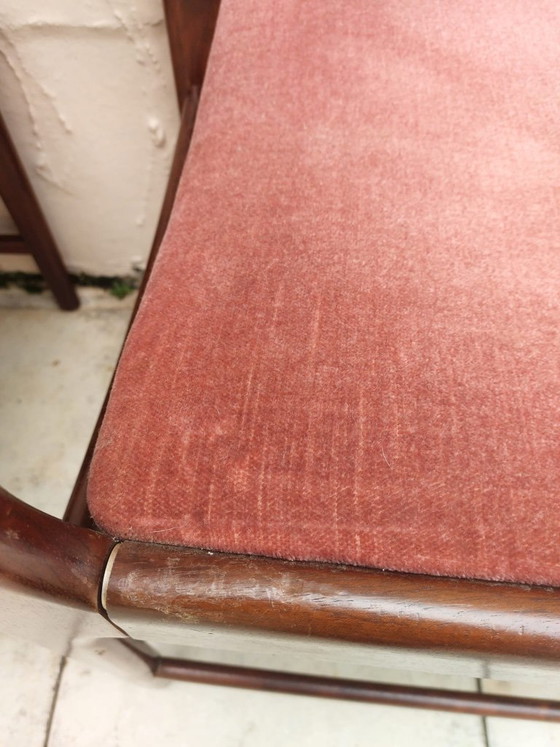 4 sedie in palissandro in stile metà secolo – Sedie da pranzo, Textile, Vintage (photo 42 of 54)
