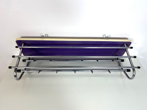 Image 1 of Porte-manteau mural, design néerlandais, années 1960.