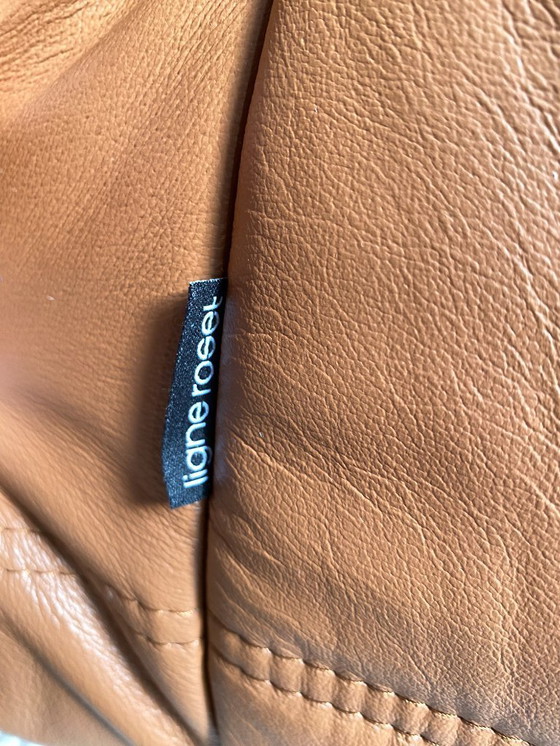 Image 1 of Ligne Roset - Togo - 3 places - Cuir brun cognac