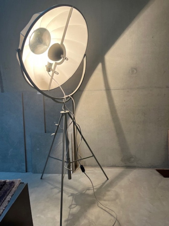 Pallucco Fortuny Floor light, cream, Metal, Textile, Creme, Design (photo 4 of 5)