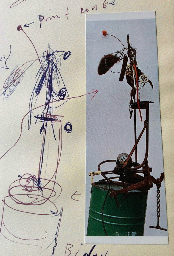 Image 1 of Jean Tinguely - Plakat - Ausstellung 60er Jahre Design - 70er Jahre Design