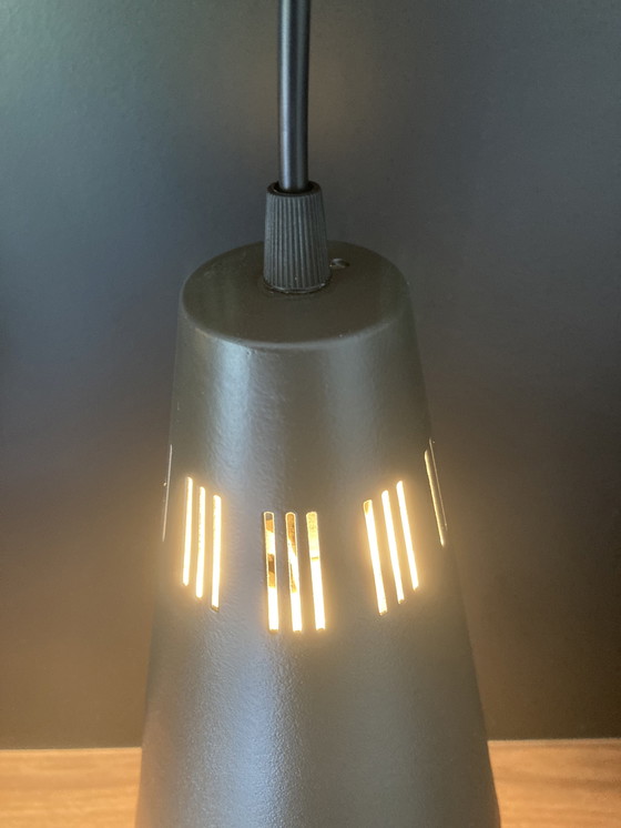 Image 1 of 2x lampade a sospensione Philips vintage (design Louis Kalff) 1957