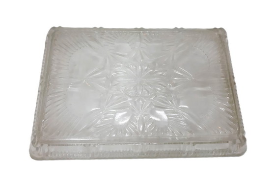 Image 1 of Bandeja para baratijas Anity, plato rectangular de vidrio