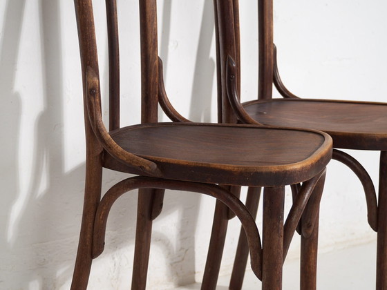 Chaises de salle à manger antiques (c.1920). Lot de 6 pièces #2 (photo 29 of 40)