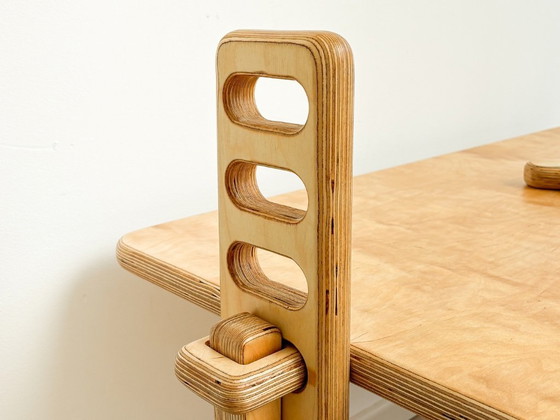 Image 1 of Scrivania e sedia TOBIFANT, Luigi Colani, kinderlübke, Vintage