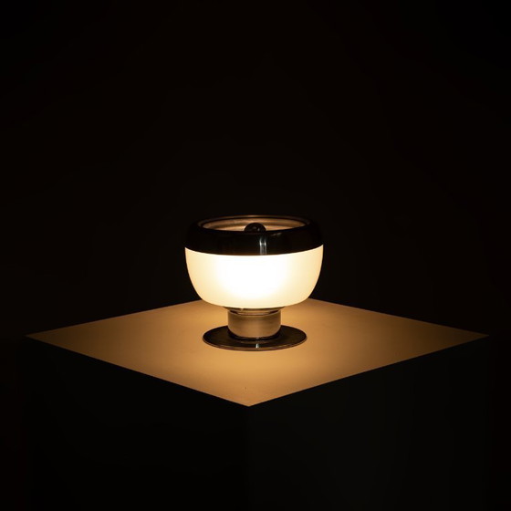 Image 1 of Murano glass and metal table lamp