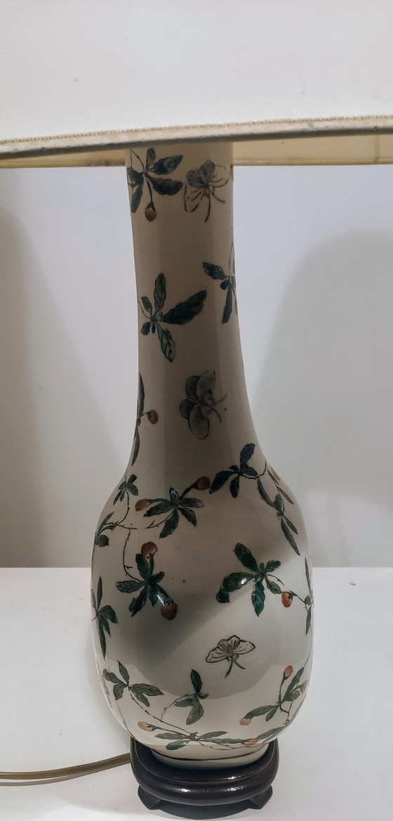 Image 1 of Lámpara de jarrón china