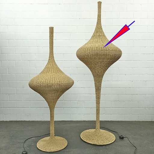 Gervasoni 1882 "SPIN" Exclusive noble floor lamp Floor lamp Floor lamp "M"