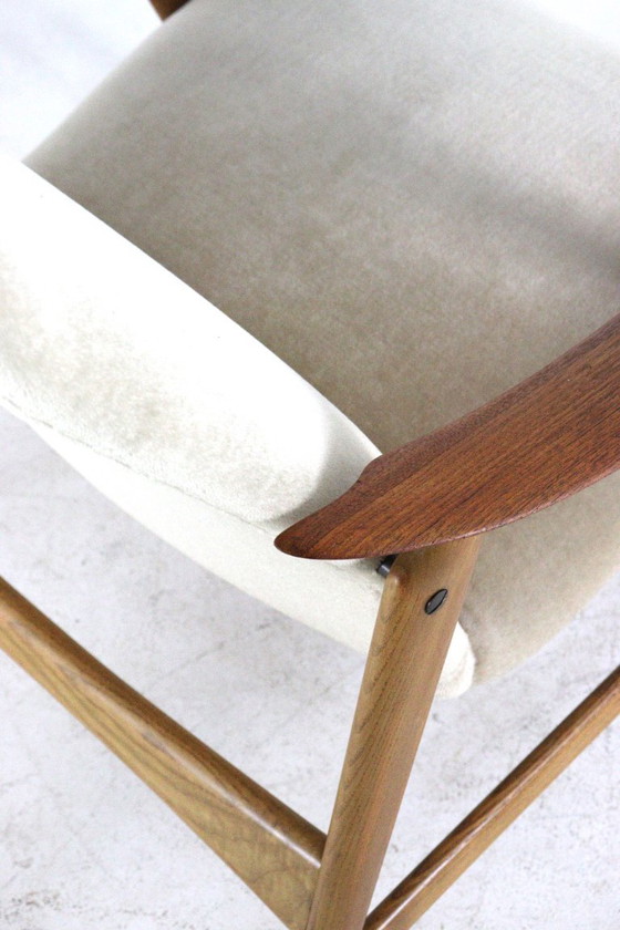 Frode Braathen and Hans Brattrud for Dokka Möbler Armchair Model 500 - Highback Vintage – Dokka mobler, Wood (photo 8 of 18)