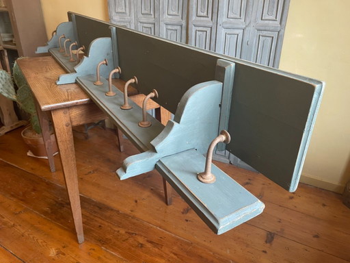 Appendiabiti da parete, appendiabiti da parete, scaffale, scaffale da cucina, 196 cm, francese