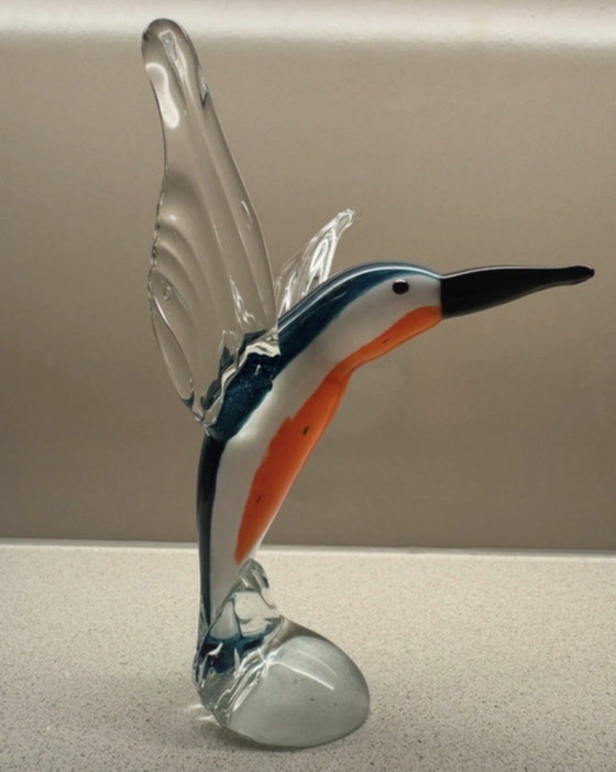 Image 1 of figurine de martin-pêcheur