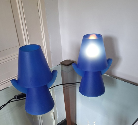 Lámparas de plástico de los años 80 – Lámparas de mesa (photo 2 of 7)