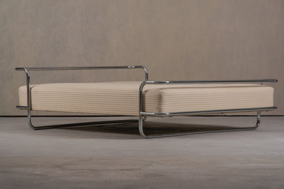 Image 1 of Letto king size vintage "Kromvik" cromato di Knut Hagberg per IKEA, Svezia, anni '80