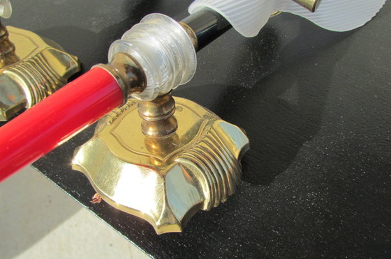 Image 1 of Wall sconce and two wall sconces from the 1960s, 3 pieces