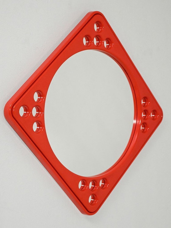 Image 1 of Scandinavische spiegel uit de jaren 70 van Makiesen Kuvastin Oy