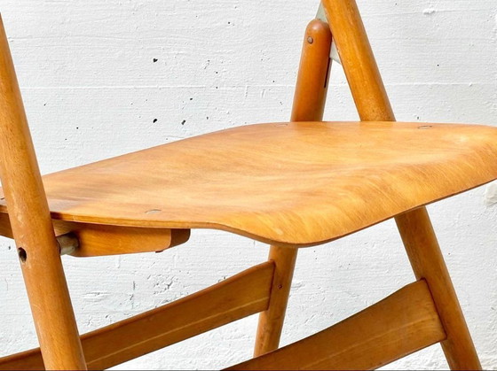 Image 1 of 2 sillas plegables SE 119 de Egon Eiermann para Wilde + Spieth