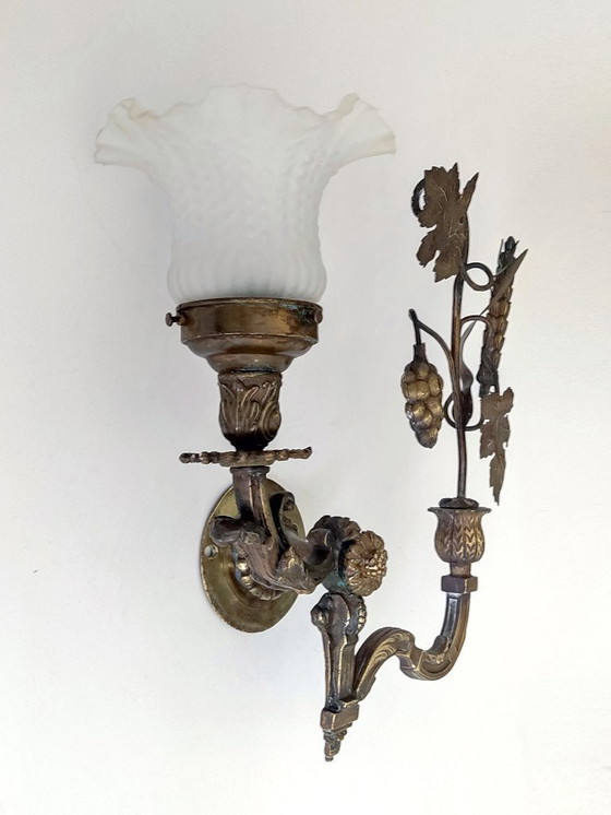 Image 1 of Art Nouveau wall lamp Jugendstil