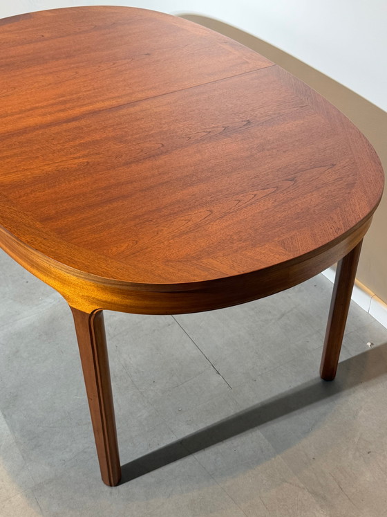 Image 1 of Nathan Extendable Oval Dining Table in Teak