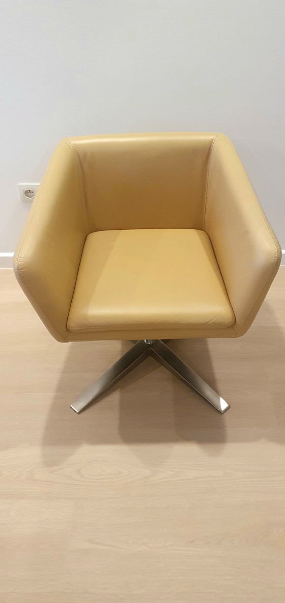 6 sedie da pranzo in pelle Artisoft Design – Chrome, Leather (photo 2 of 8)