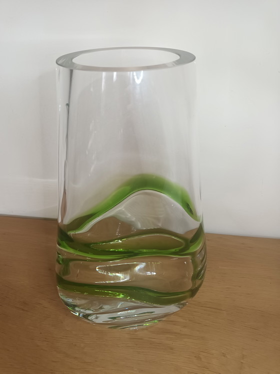 Image 1 of Kronos crystal vase.