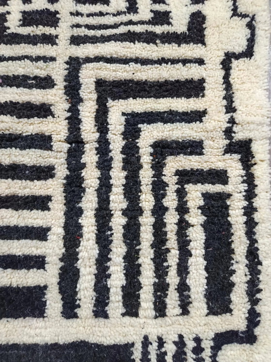 Handgefertigter Wollteppich Marokko 3 x 2 m – Teppiche & Läufer, Wool (photo 11 of 13)