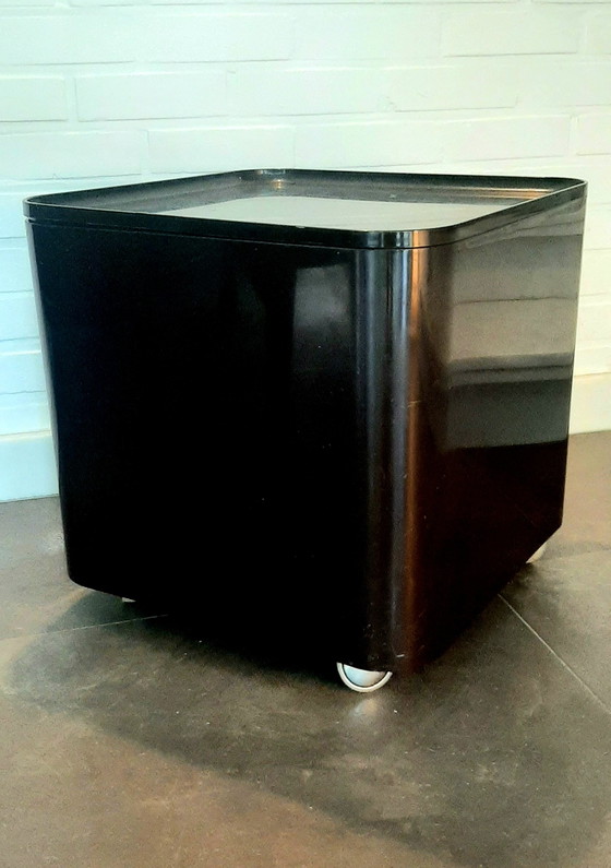 Image 1 of Chariot de bar italien vintage DIME par Marcello Siard