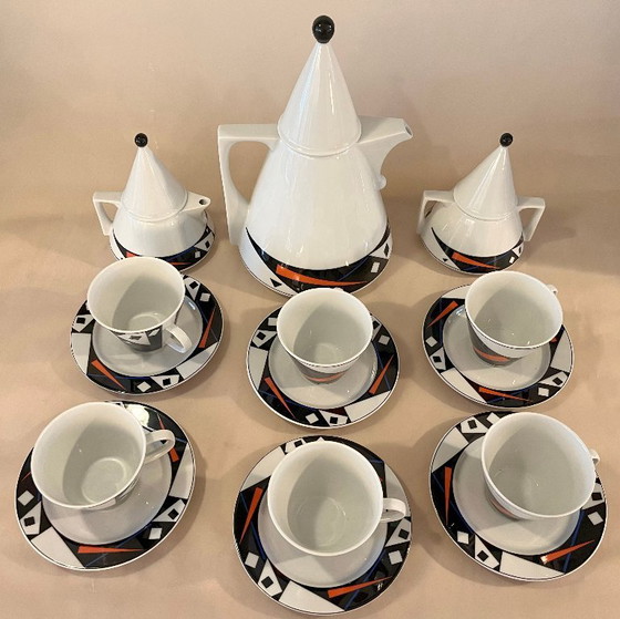 Kronester Bavaria, Memphis Style, Servizio Caffè/Tè per 6 – Stoviglie, Porcelain (photo 2 of 10)