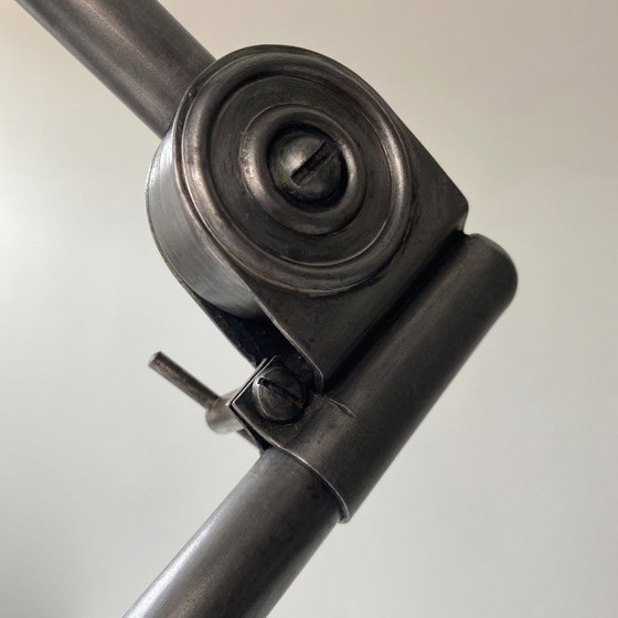 Image 1 of Antique Bauhaus Hala 122 Workshop Wall Lamp