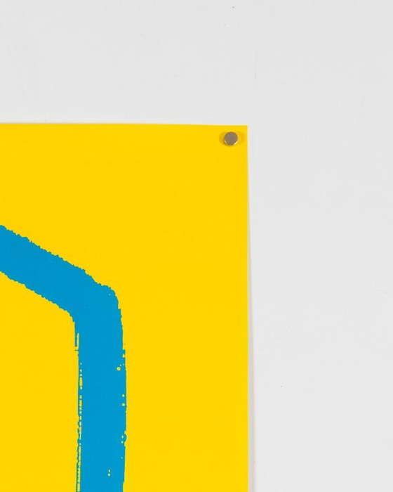 Image 1 of Thonet European Design – 1989 – Original Vintage Exhibition Poster – Modern Design – 83.7x59.5 cm A1