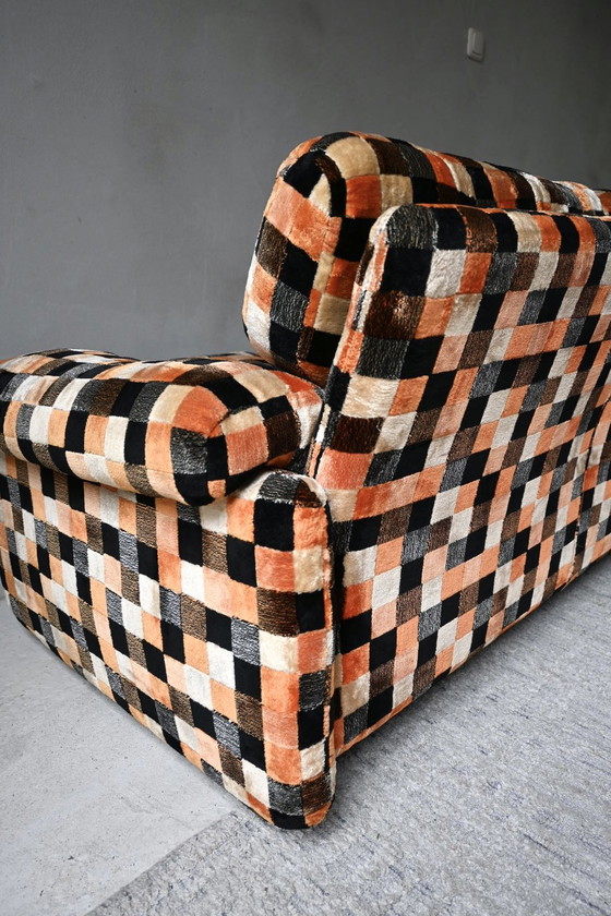 Divano vintage B&B Italia 'Coronado' Afra e Tobia Scarpa. – Divani 2 posti, Velvet (photo 14 of 15)