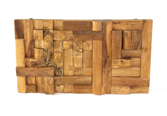 Image 1 of Pannello murale in legno vintage