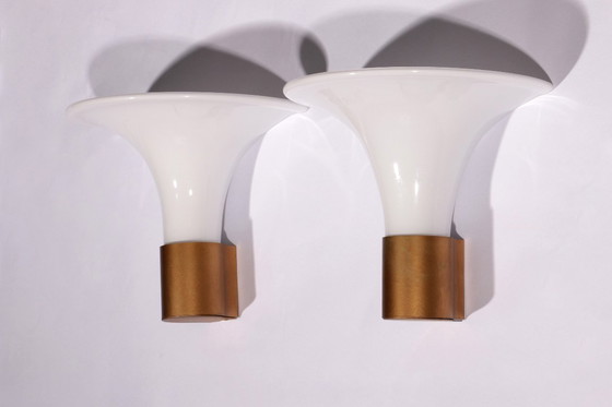 Image 1 of Mandarin Wandleuchte von Michael Bang für Holmegaard, 1980er