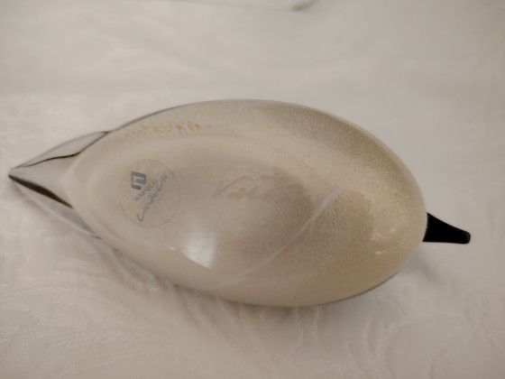 Image 1 of Anatra in vetro artigianale firmata Paolo Venini o Franco Vetrarti per August Wernecke