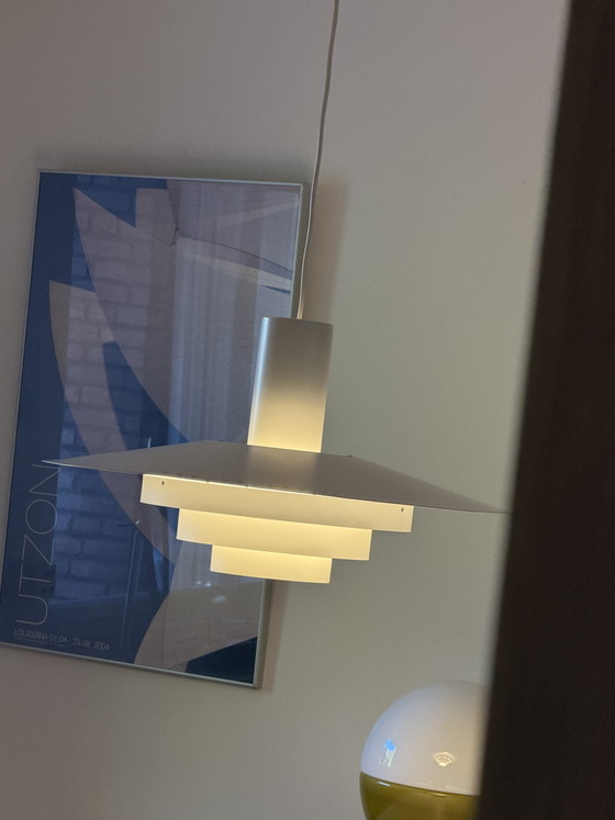 Image 1 of Lampe à suspension design danois Fog & Mørup modèle Karlebo pour Poulsen