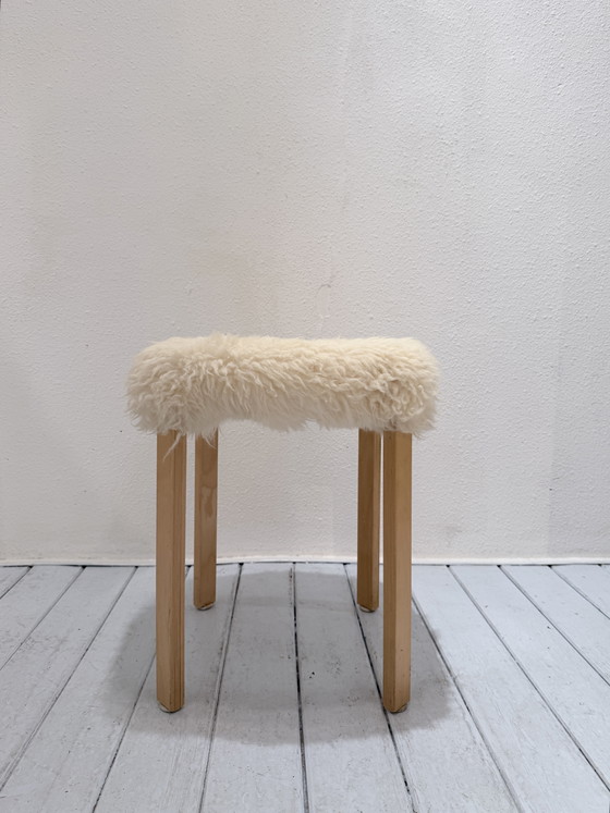 IKEA FROSTA Vintage 1999 | Sgabello di design soffice – Sgabelli, Wood, Textile (photo 2 of 9)