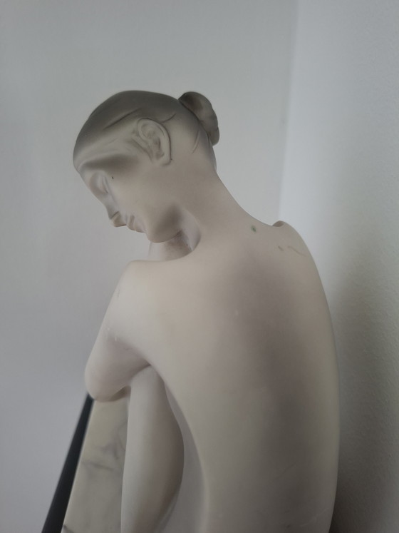 Image 1 of Art Deco Sculpture – Stylized Nude – 1920s