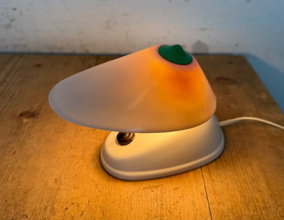 Image 1 of Lampada da tavolo vintage in bachelite bianca di Elektrosvit, anni '50