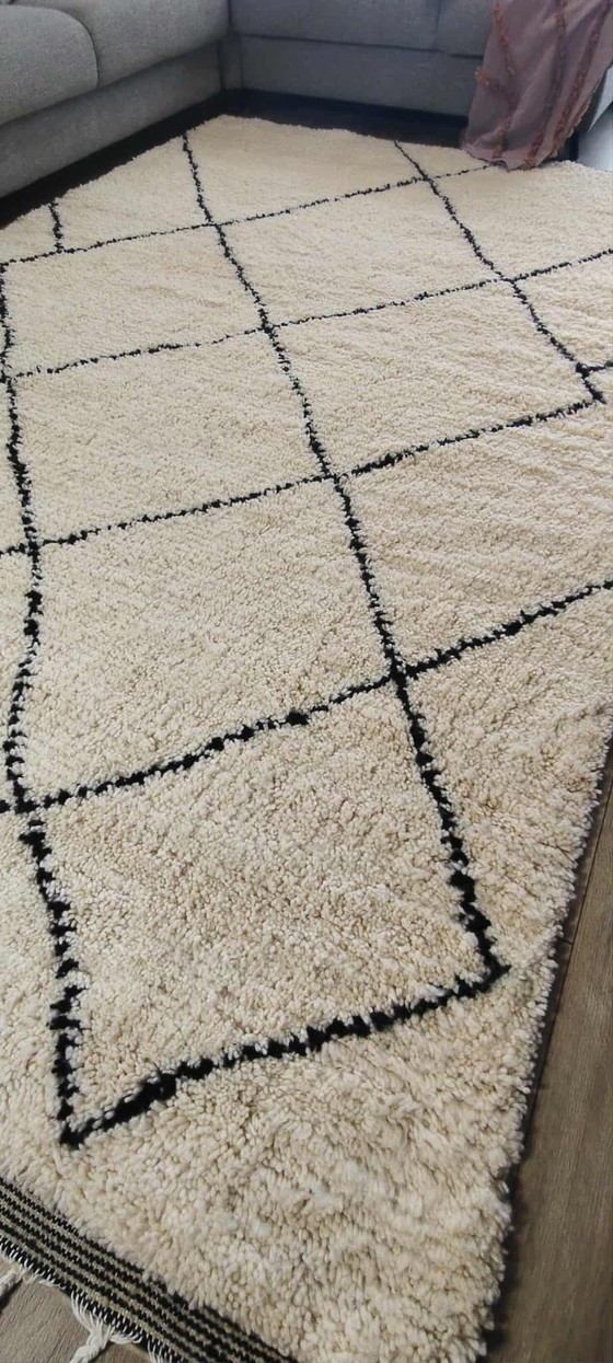 Image 1 of Tappeto Berber 310 x 210 Boho in lana vergine marocchino
