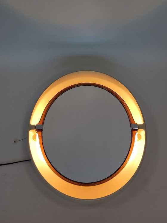 Image 1 of Specchio Space Age con illuminazione Allibert