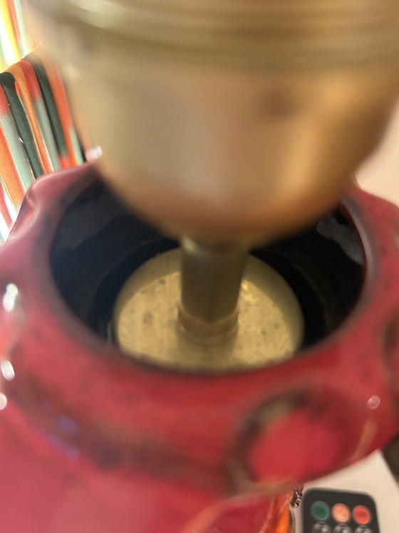 Image 1 of Lámpara de mesa estilo Pop Art - apta para uso exterior - reciclada - inalámbrica