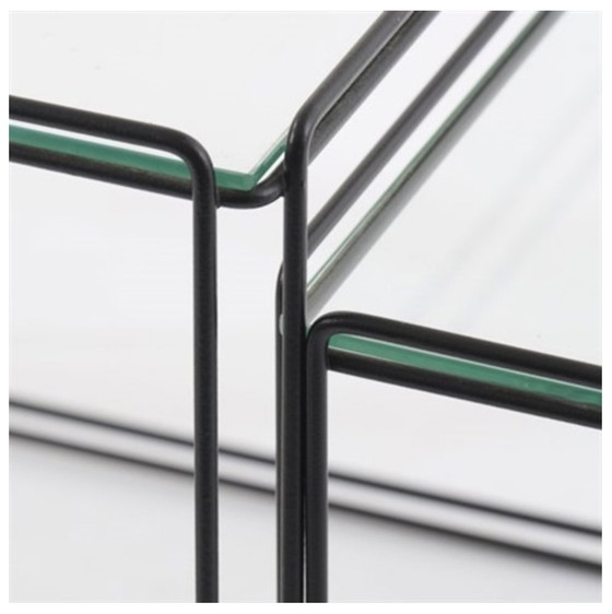 Image 1 of Tables d'appoint Cube Design Isocele (3) - Design Max Sauze - années 1970