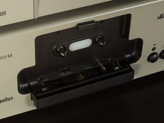 BRAUN Studio Hi-Fi 301 Komplettanlage, Dieter Rams, Braun möbel, Decorative Objects, Metal, Plastic, Grey (photo 15 of 15)