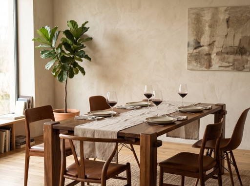 Table à manger de style japonais