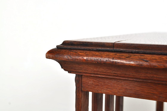 Image 1 of Carrousel de livres antique Jansen & Zonen XL, années 1890