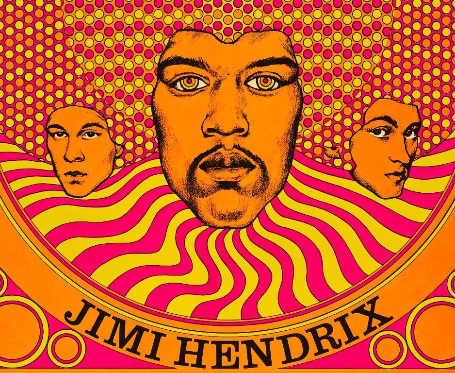 Jimi Hendrix Experience Fillmore East concert 1968 New York