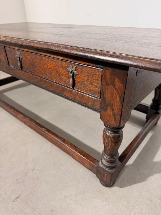 Old New England Eichen-Couchtisch – Couchtische (photo 2 of 5)