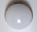 Lámpara de techo estilo Art Déco con cristal opalino.