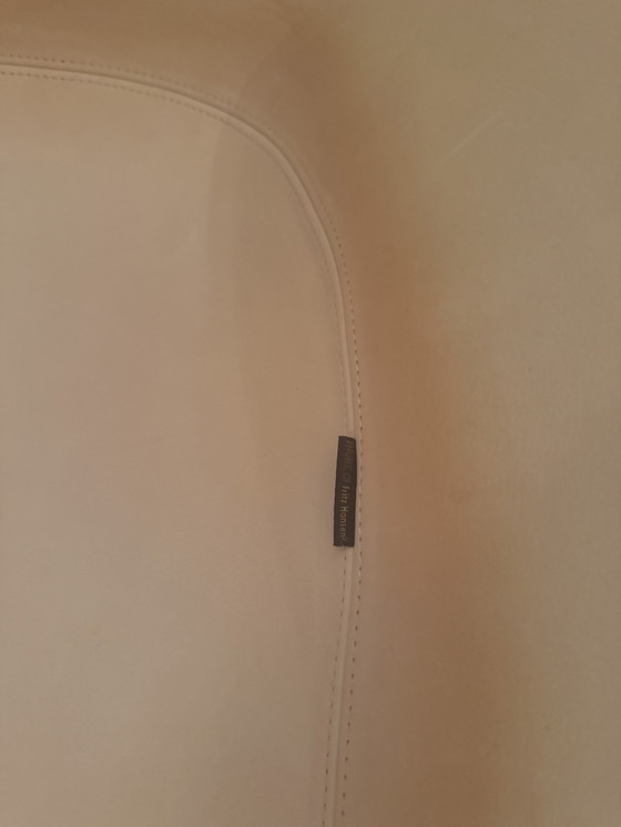 Image 1 of Fritz Hanssen egg chair met voetenbankje collectors item 60 year