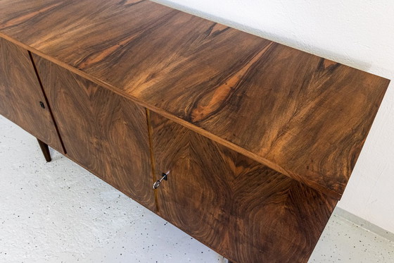 Image 1 of Credenza vintage in noce di Lfm, Polonia, anni '70