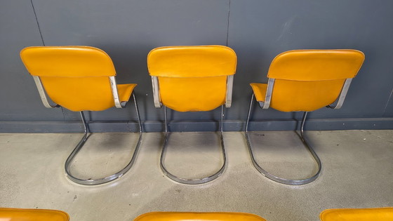 Image 1 of Vintage eetkamerstoelen van Cidue, set van 6, jaren 70